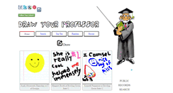 Desktop Screenshot of drawyourprofessor.com